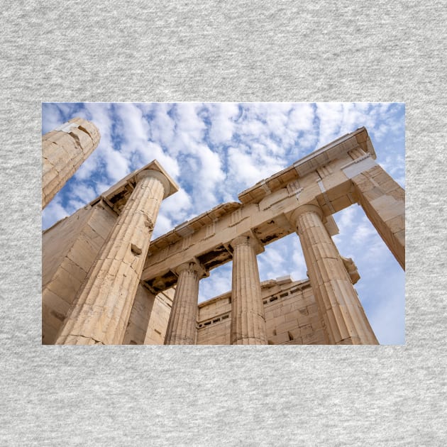 Stone pillars of the Acropolis, Athens. by sma1050